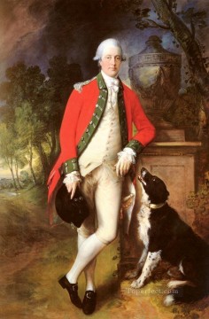 Portrait Of Colonel John Bullock Thomas Gainsborough Oil Paintings